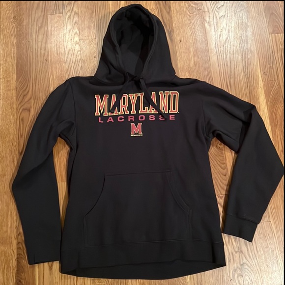 University of Maryland Lacrosse hoodie sweatshirt - Picture 1 of 3